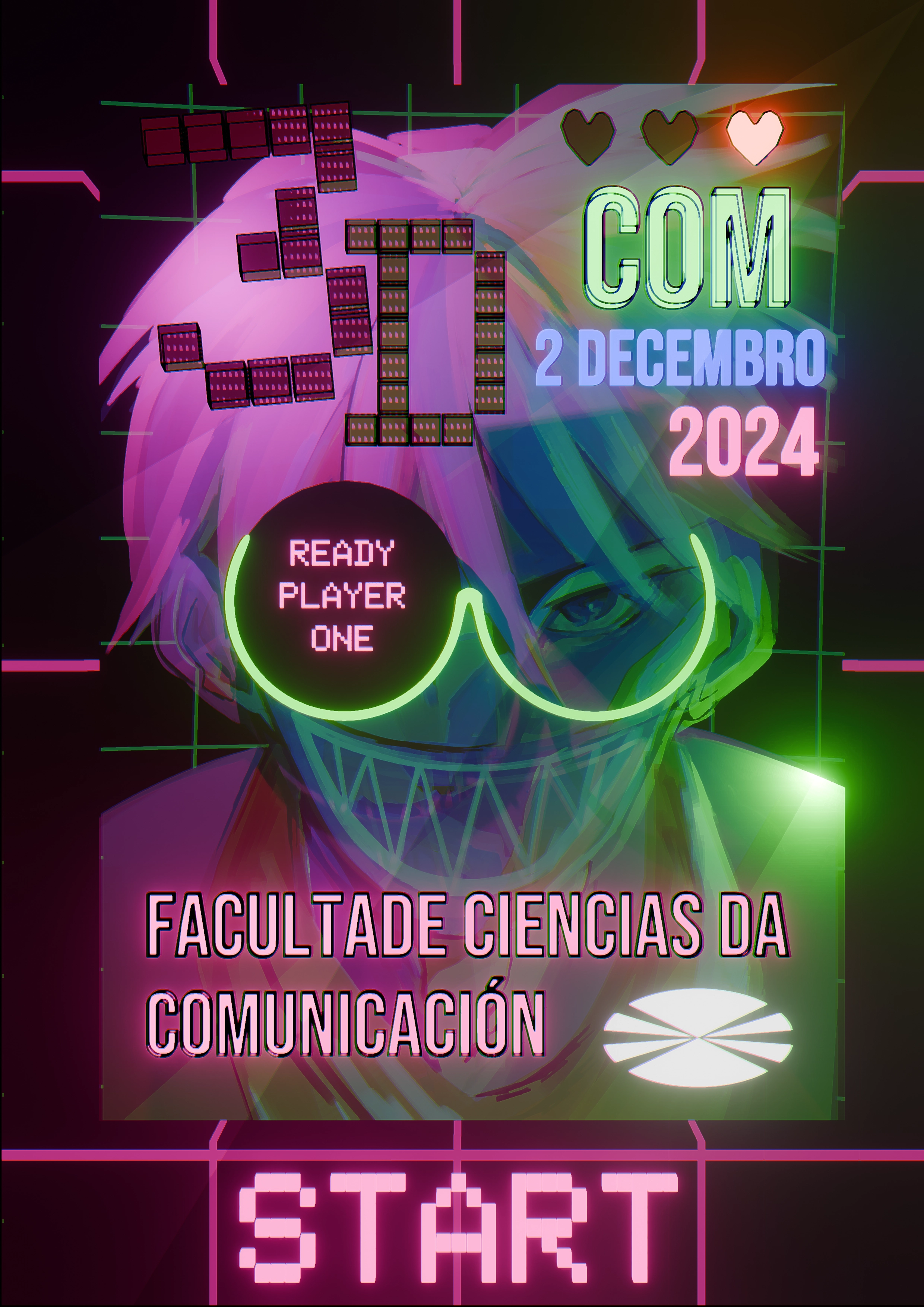 3DCOM 2024 Festival Poster