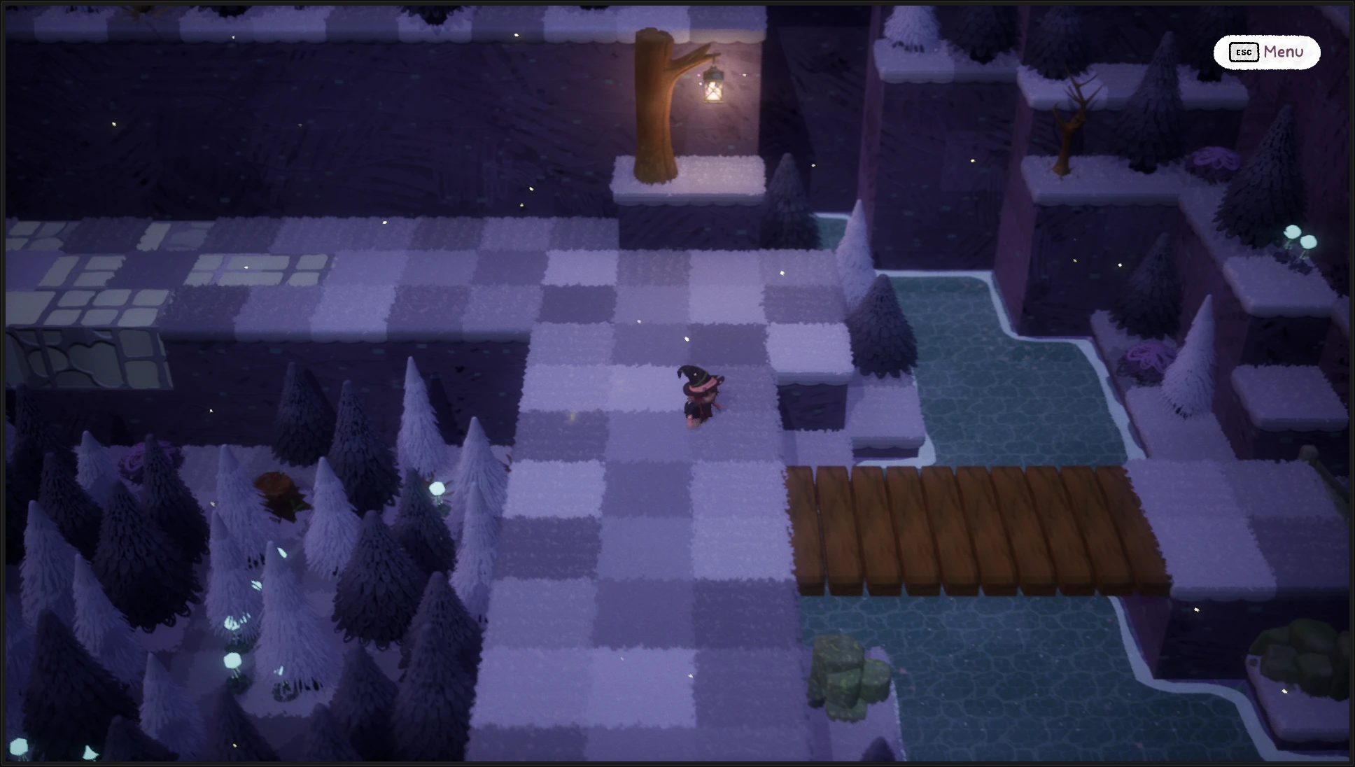 Kitty Witchy, Bridge level screenshot