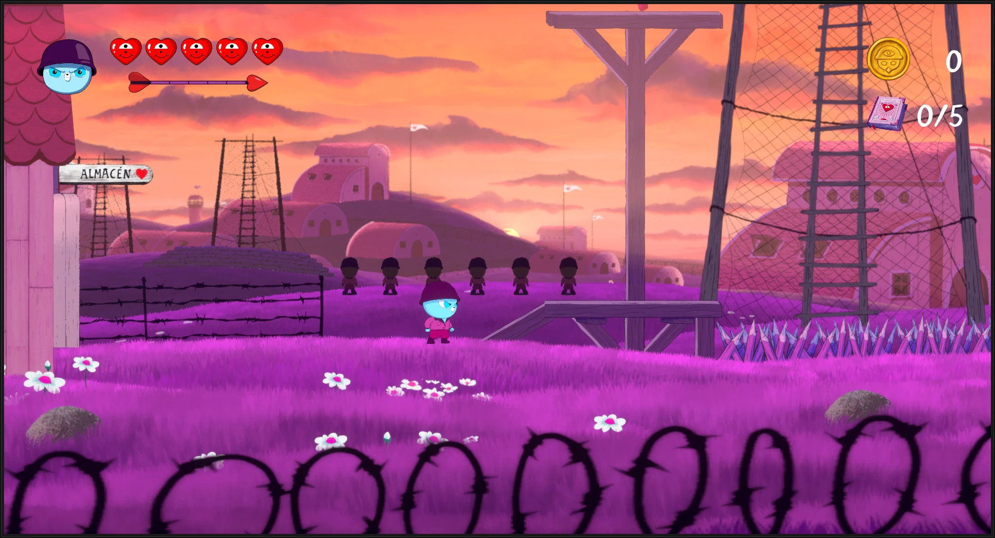 Unicorn Wars The Video-game, First level screenshot on the store